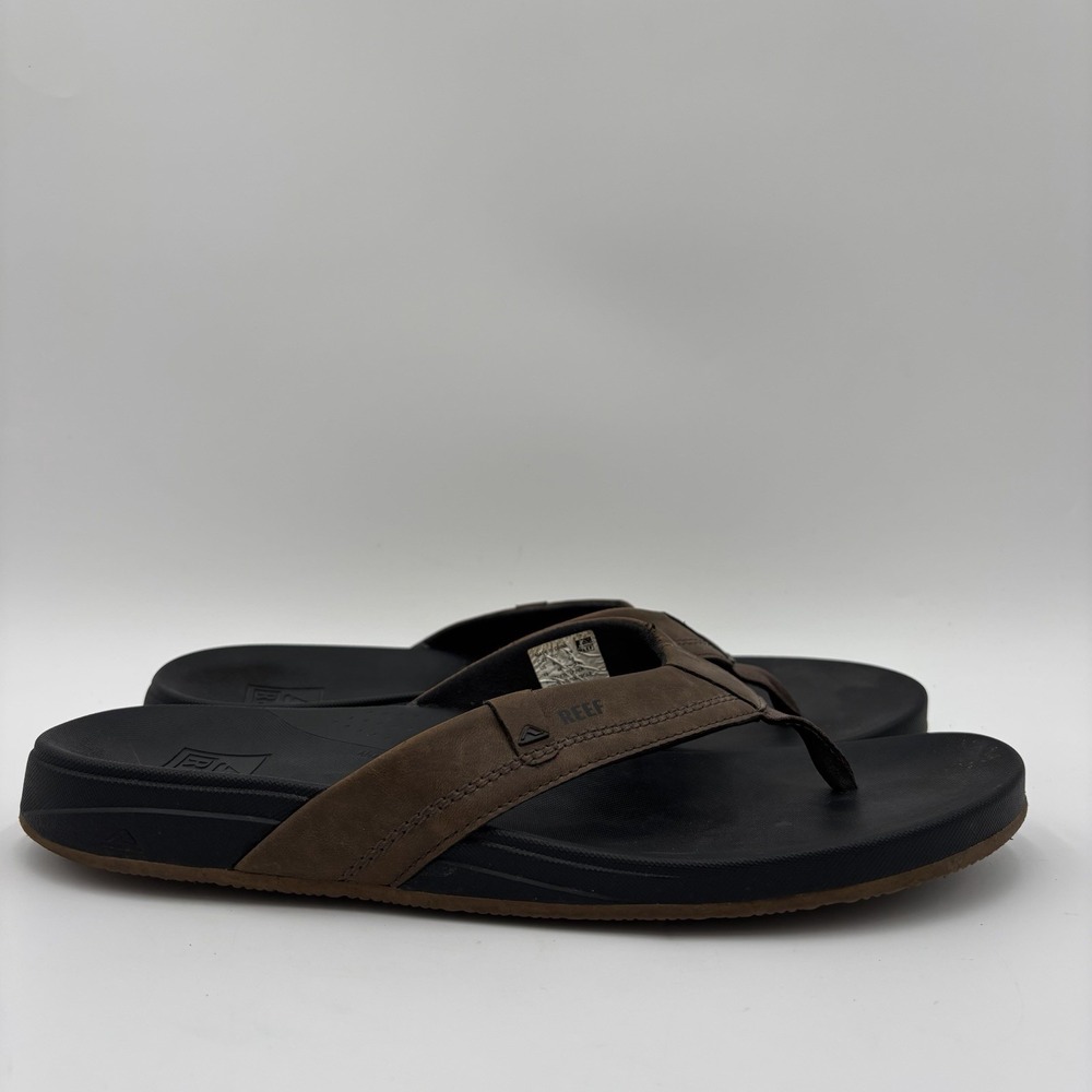 Reef Cushion Spring Flip Flop Sandals Mens 13 Brown Thong Comfort Cushion Summer